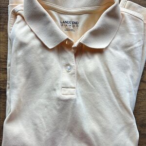 Lands' End Uniform| Butter Yellow Polo Shirt